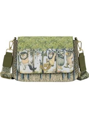 Where the Wild Things Are Crossbody Bag with Detachable Strap
